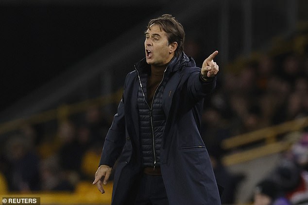 The signing will be the first made by the English side's new manager Julen Lopetegui (above)