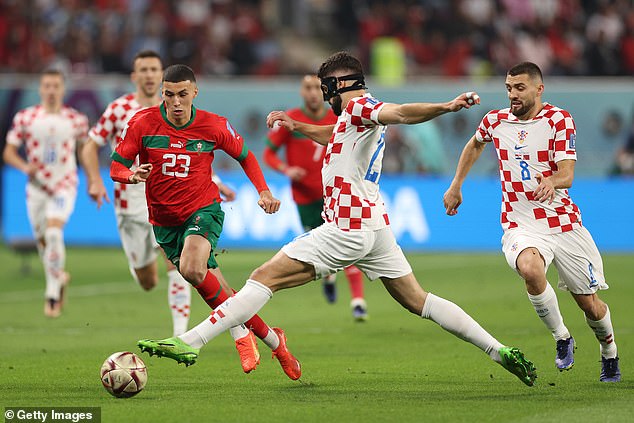 The talented centre half impressed as his Croatia side finished third at the Qatar World Cup