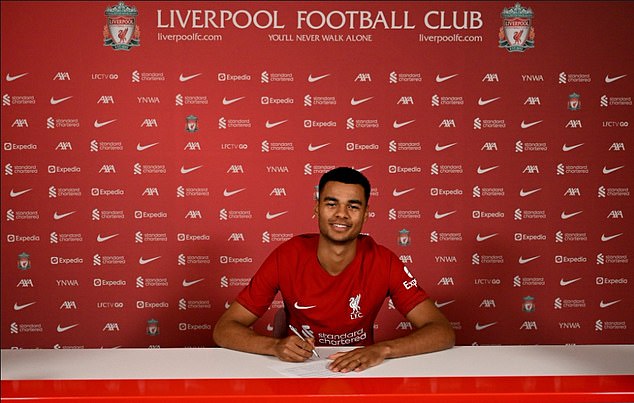 Dutch forward Gakpo was confirmed as a Liverpool signing on December 28 after a breakout season with PSV