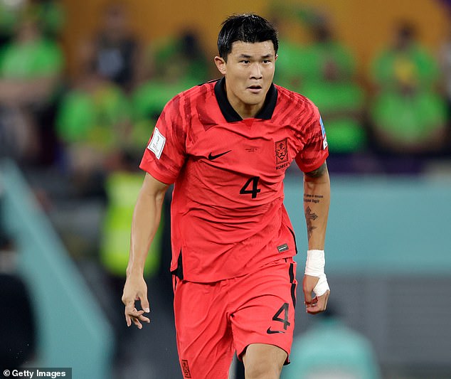 The centre-back has starred for Napoli this season and during the World Cup with South Korea
