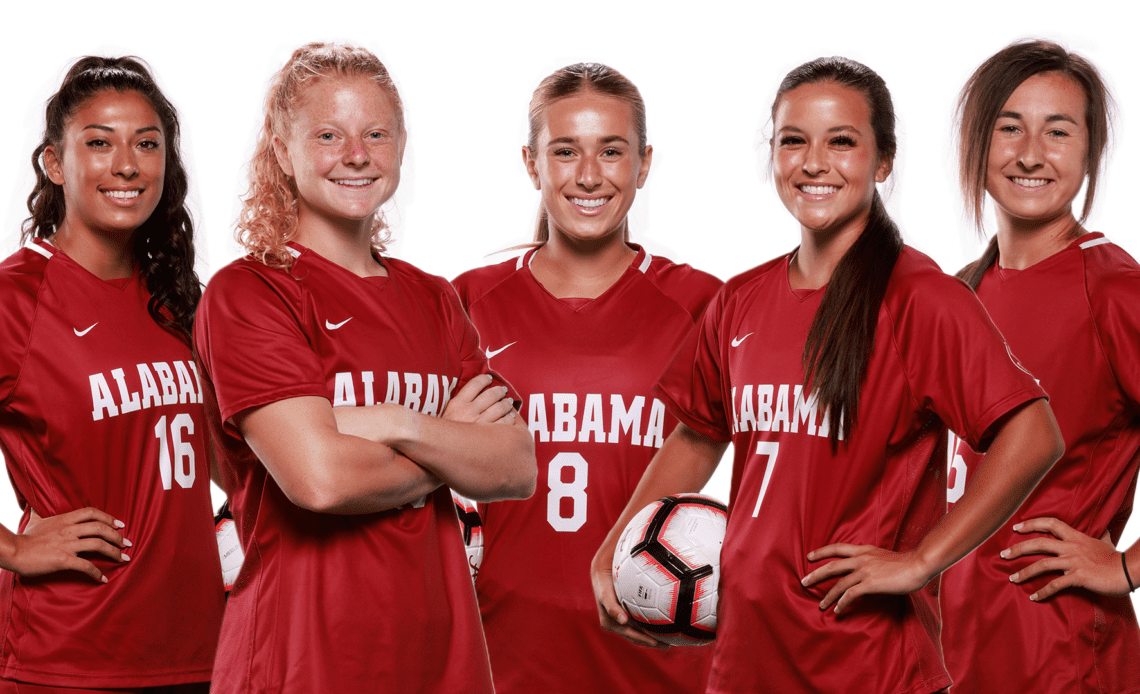 Alabama Puts Five on Soccer Academic All-America List, Knox Named Soccer Academic All-American of the Year