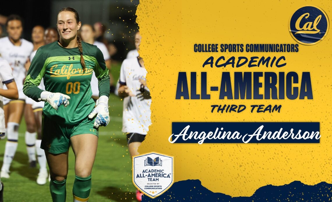 Anderson Receives Academic All-America Honor