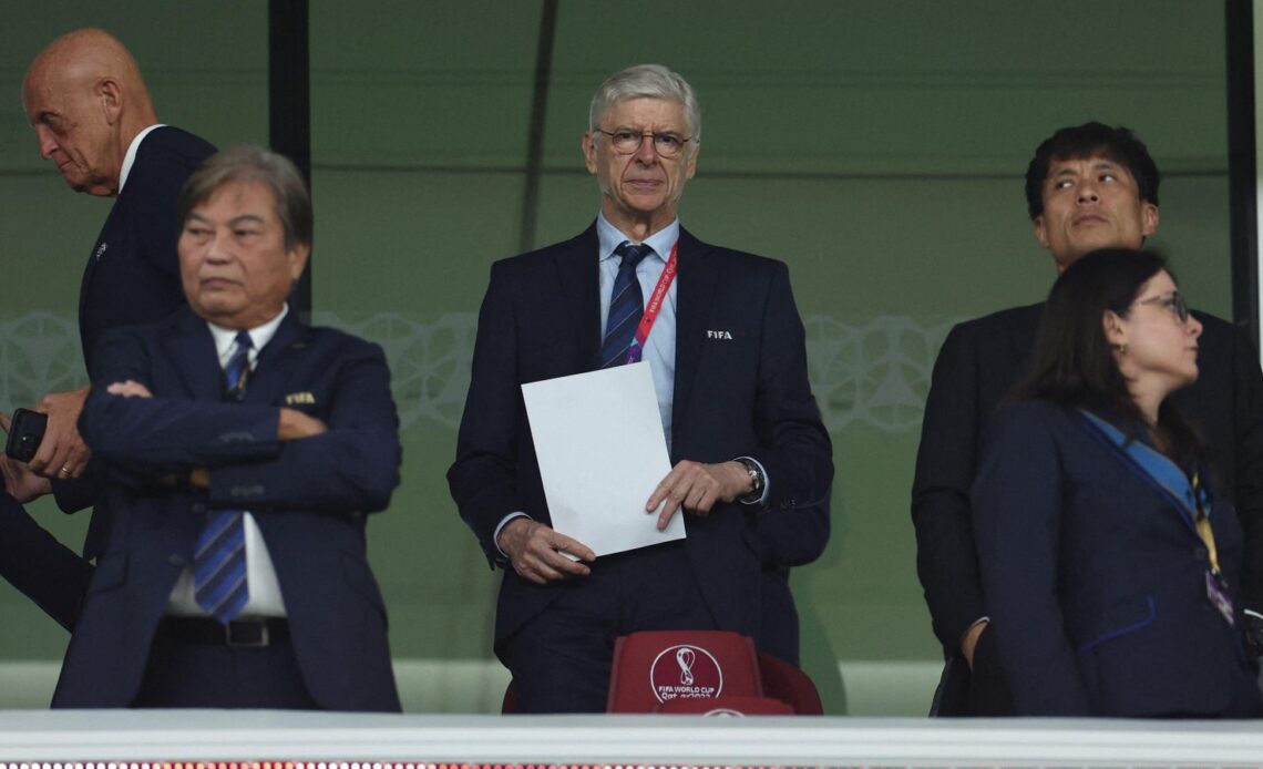Former Arsenal boss Arsene Wenger