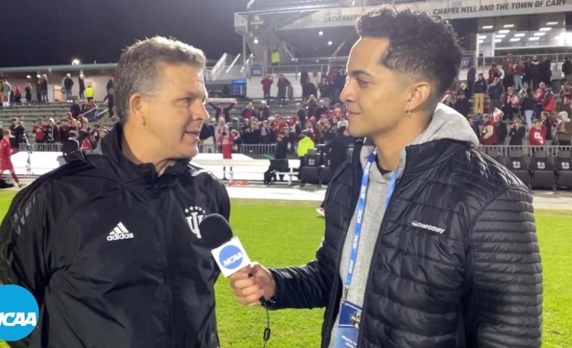 Coach Todd Yeagley leads Indiana to another Men's College Cup title match