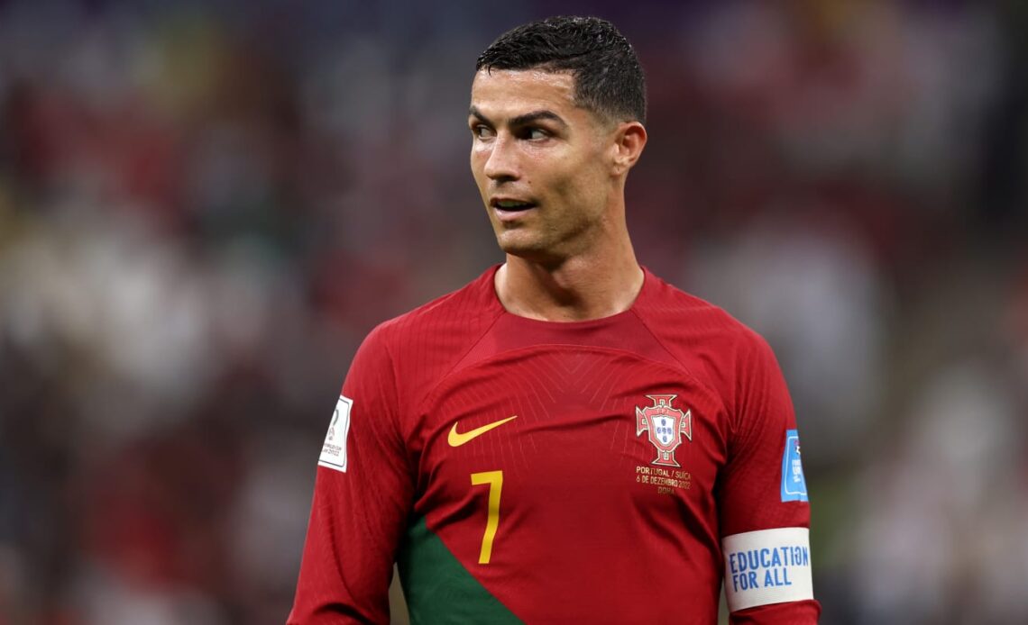 Cristiano Ronaldo remains on bench for Portugal's World Cup quarter-final vs Morocco