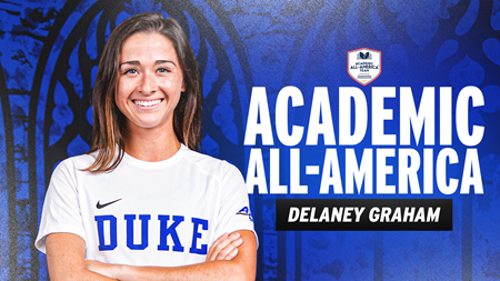 Delaney Graham Named Academic All-America for Third Time