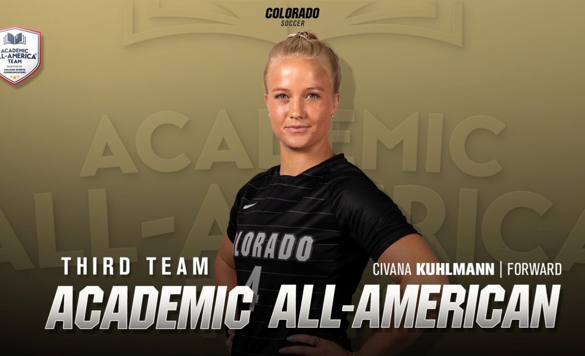 Kuhlmann Receives Academic All-America Honor