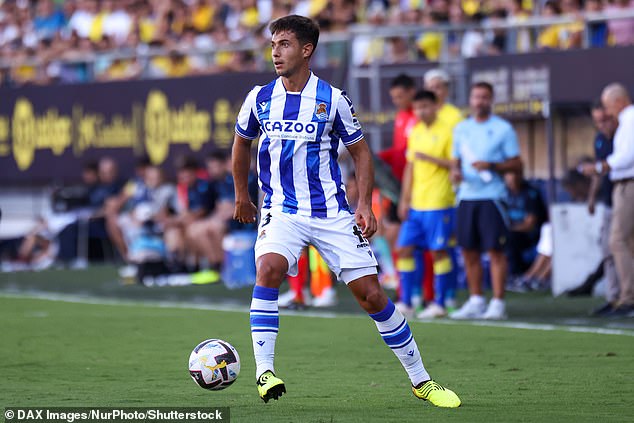 Manchester United are reportedly interested in Real Sociedad midfielder Martin Zubimendi