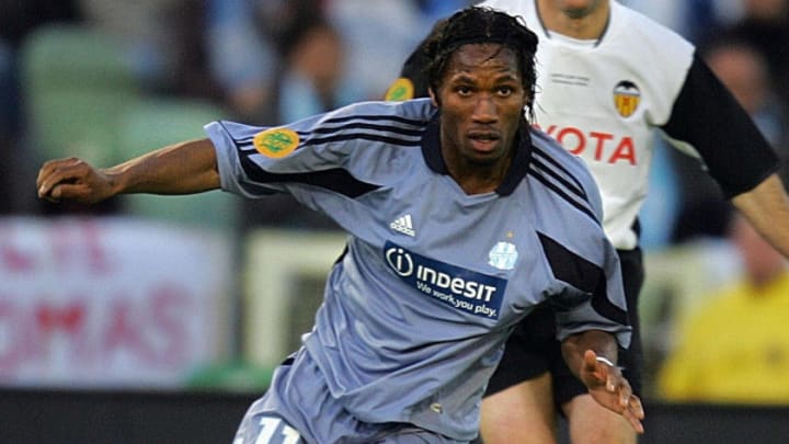 Marseille's Ivorian forward Didier Drogb