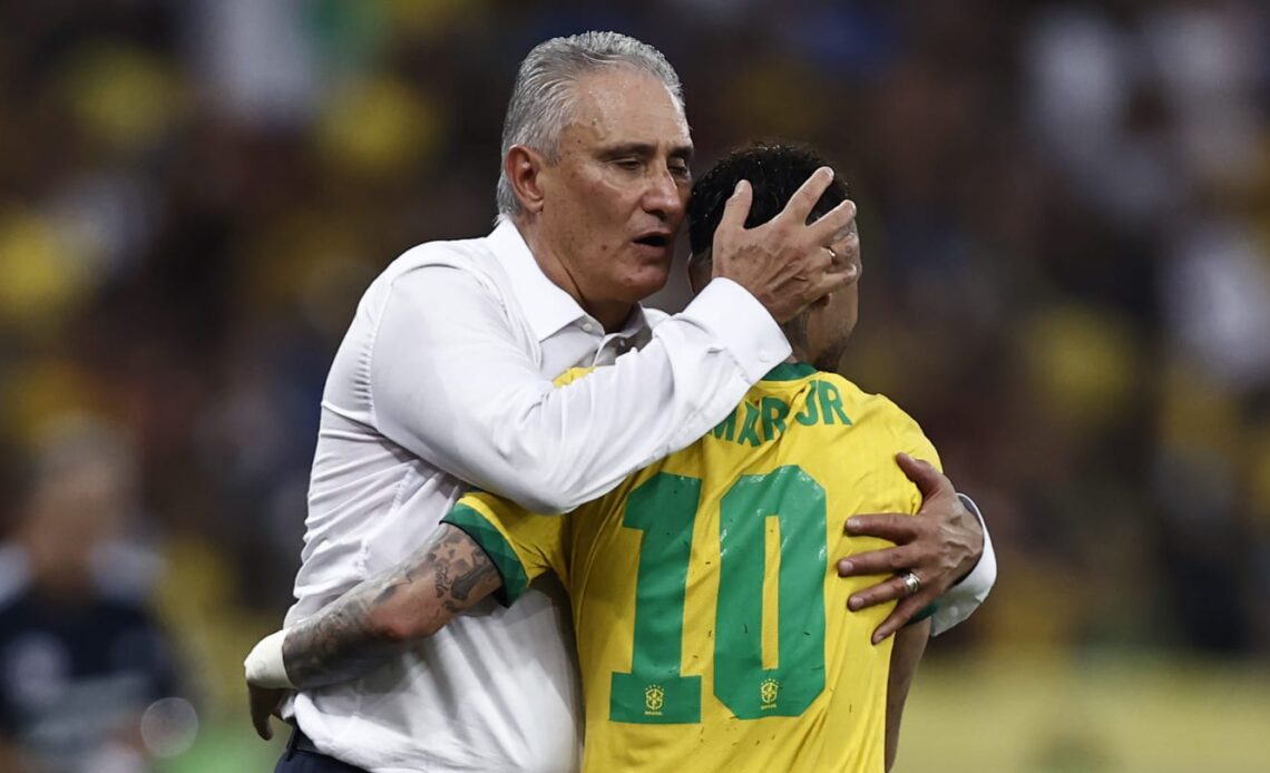 Neymar pays tribute to outgoing Brazil boss Tite