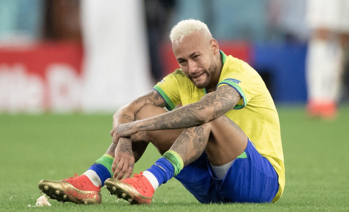 Dancing Neymar cries after a defeat