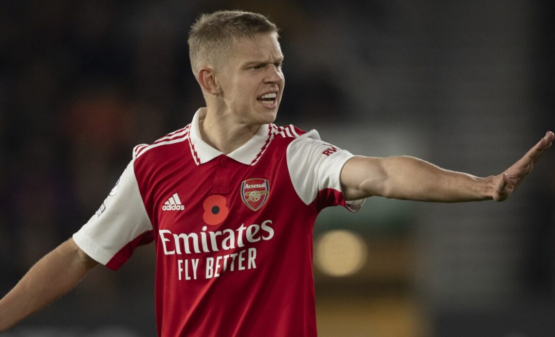 Oleksandr Zinchenko sets Arsenal challenge for second half of season