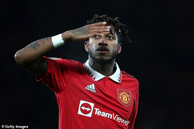 Paris Saint-Germain are eyeing up a shock move for Manchester United player Fred (above)