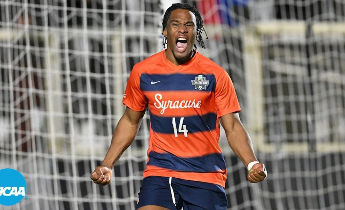 Syracuse's game-winning goal to advance to the Men's College Cup final