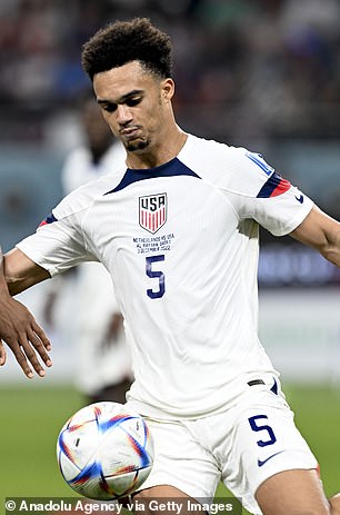 USA stars Yunus Musah and Antonee Robinson (pictured) have attracted interest on the transfer market