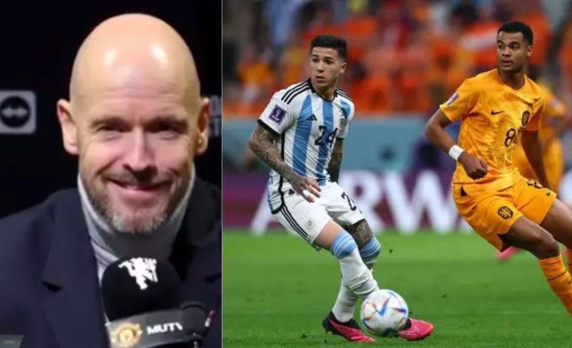 Video: Erik ten Hag's reaction to a question about Cody Gakpo has left United fans excited