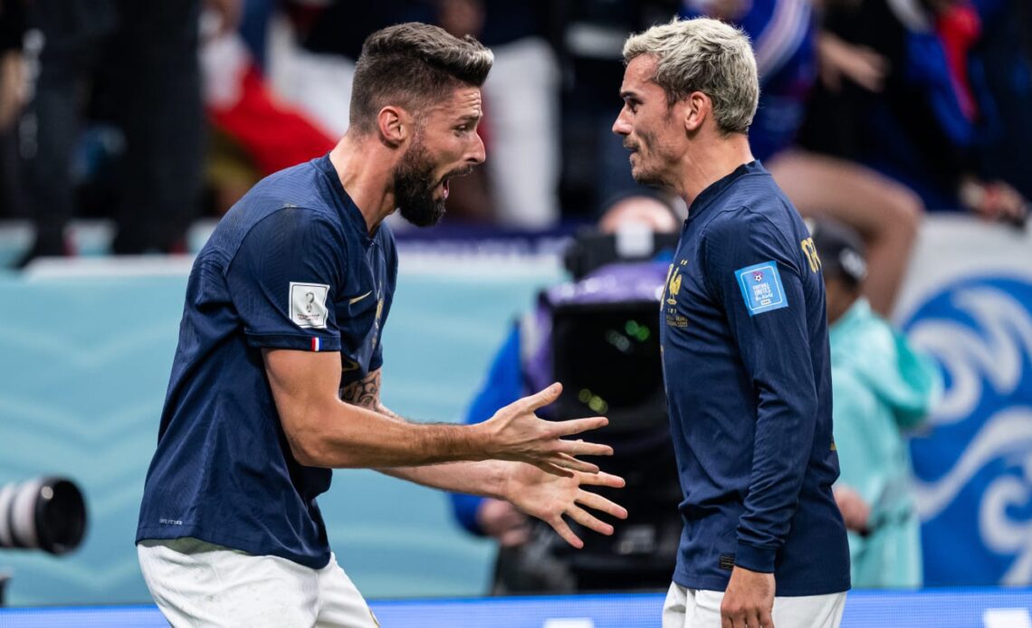 What Antoine Griezmann said at half-time during France's win over England