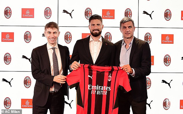 AC Milan confirmed the signing of Giroud on permanent basis from Chelsea back in July 2021