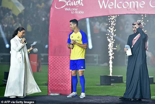 Ronaldo was unveiled as an Al-Nassr player on Tuesday and could make his debut on Thursday