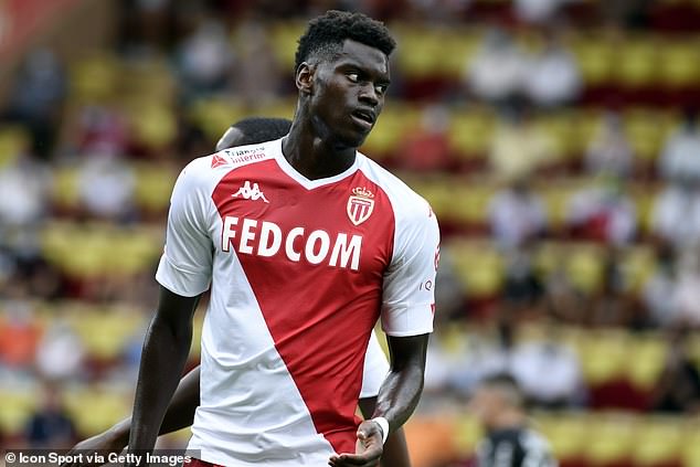 The centre-half played 35 games in the league last season as Monaco finished third in Ligue 1