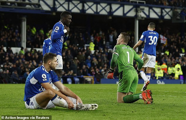 The Toffees were thrashed 4-1 by Brighton on Tuesday to extend their winless run to six games