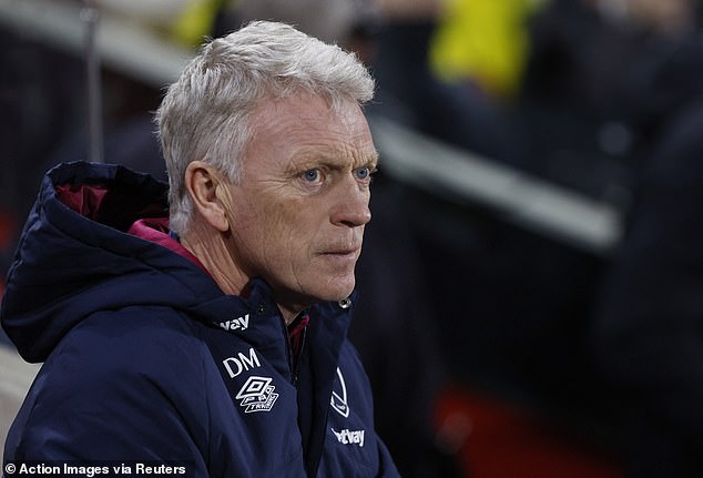 David Moyes' side have managed only 15 goals in the Premier League this season and are kept out of the relegation zone by goal difference alone