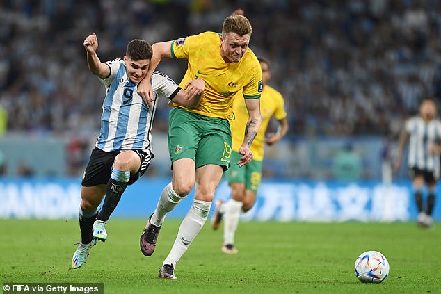 The 6ft 6ins defender has attracted interest after dazzling for Australia at the World Cup