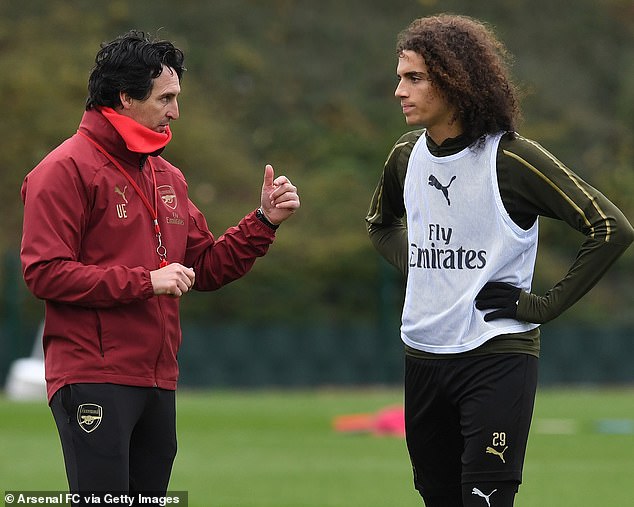Guendouzi played under Emery during their time at Arsenal before both men departed