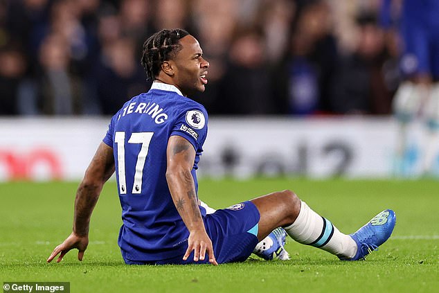 Aubameyang started Chelsea's Premier League tie against Manchester City on the bench but made his way onto the pitch after five minutes when Raheem Sterling was forced off injured