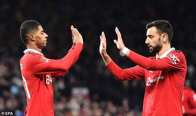 Fernandes and Co face bitter rivals Manchester City in the derby at Old Trafford on Saturday