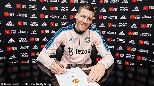 Man United confirmed the signing of Wout Weghorst until the end of the season this week