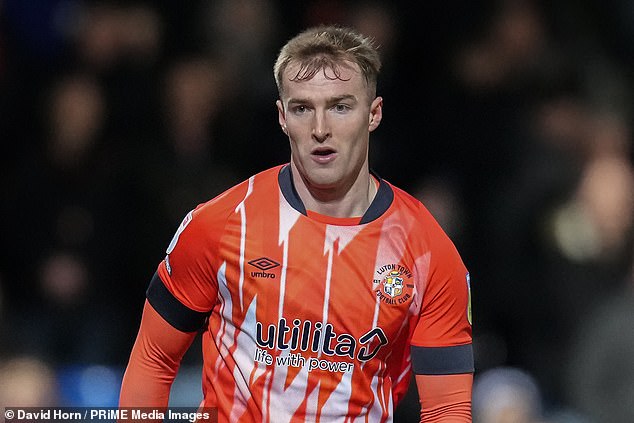 The Saints are also interested in Luton Town right-back James Bree (pictured) in the window