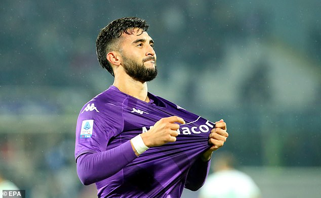 Leicester are also keen on Nicolas Gonzalez (above) but Fiorentina are reluctant to sell him