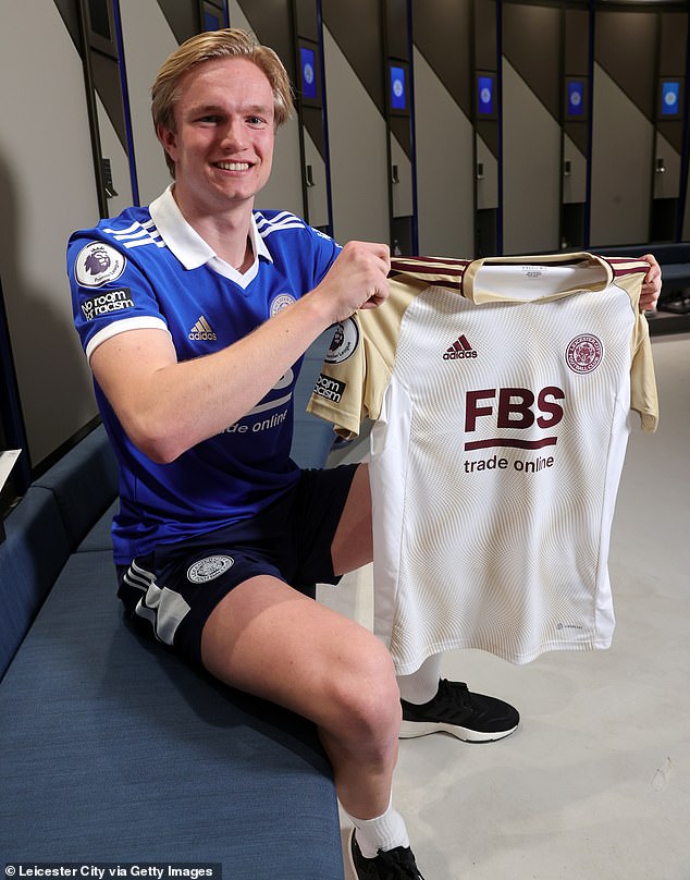 The 20-year-old has signed a five-and-a-half year contract with the Foxes from FC Copenhagen