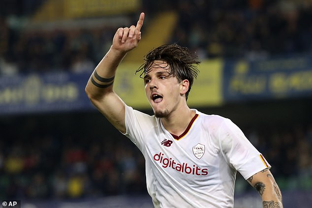 Roma are willing to accept a loan deal for Zaniolo with an obligation to buy for £35m