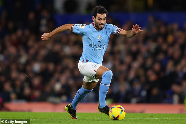 Man City are also in talks with Ilkay Gundogan over a new deal before the summer