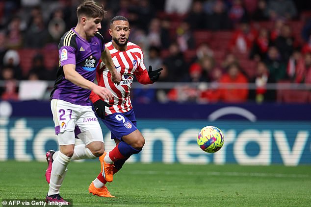 Fresneda was left out of the Valladolid starting line-up on Saturday amid the interest