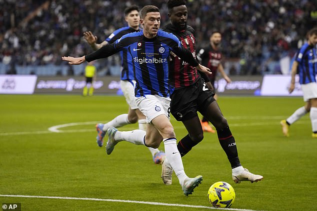 Bournemouth are continuing to pursue an ambitious move for Inter Milan's Robin Gosens