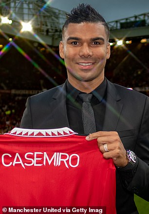They also paid Real Madrid £70m to sign Casemiro