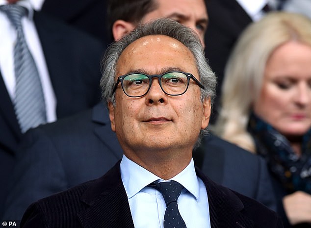 The move will come as a blow to Everton chair Farhad Moshiri who looked to have signed him