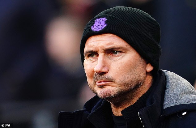 Frank Lampard was dismissed as Everton boss after being unable to sign the striker he craved