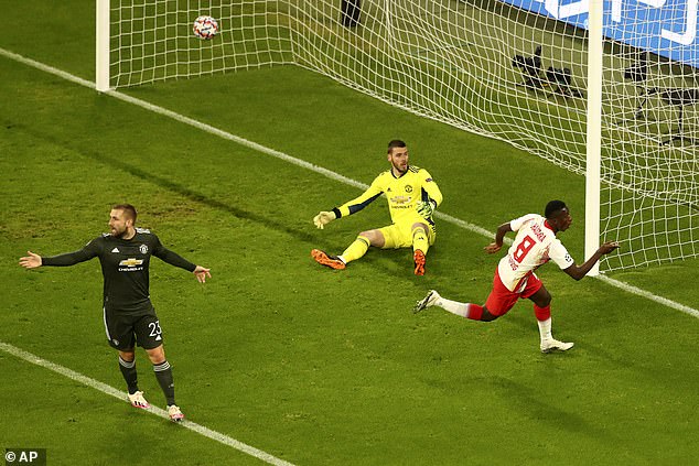 Haidara once scored against the Red Devils for Leipzig during a Champions League clash