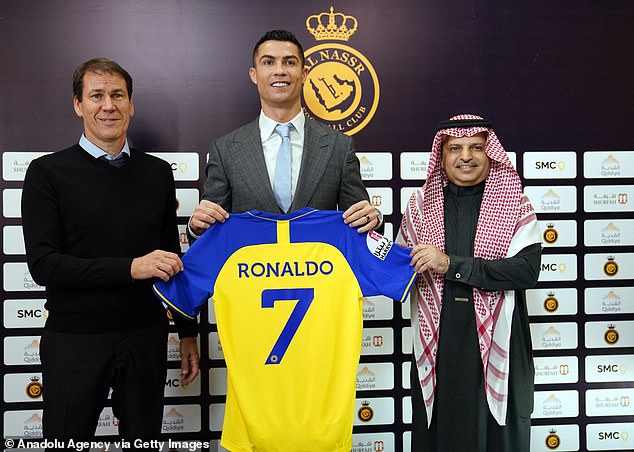 Ronaldo completed his lucrative move to Saudi Arabian club Al-Nassr earlier this month