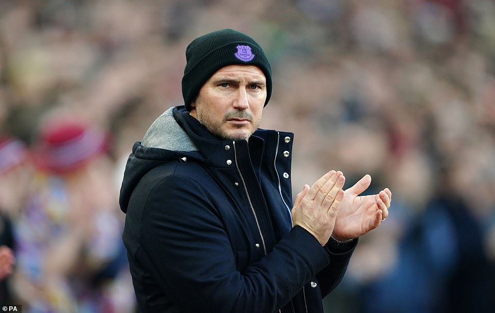 Everton are looking to replace Frank Lampard after sacking him on Monday following a dismal run of results