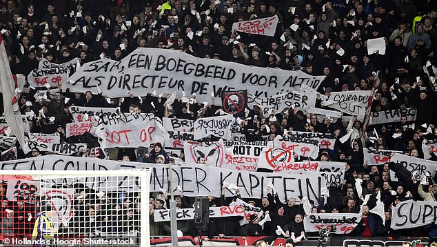 The club's fans had grown increasingly impatient with the team's progress under Schreuder