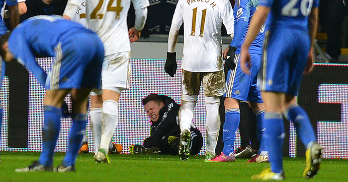 A forensic analysis of Eden Hazard kicking the Swansea City ball boy