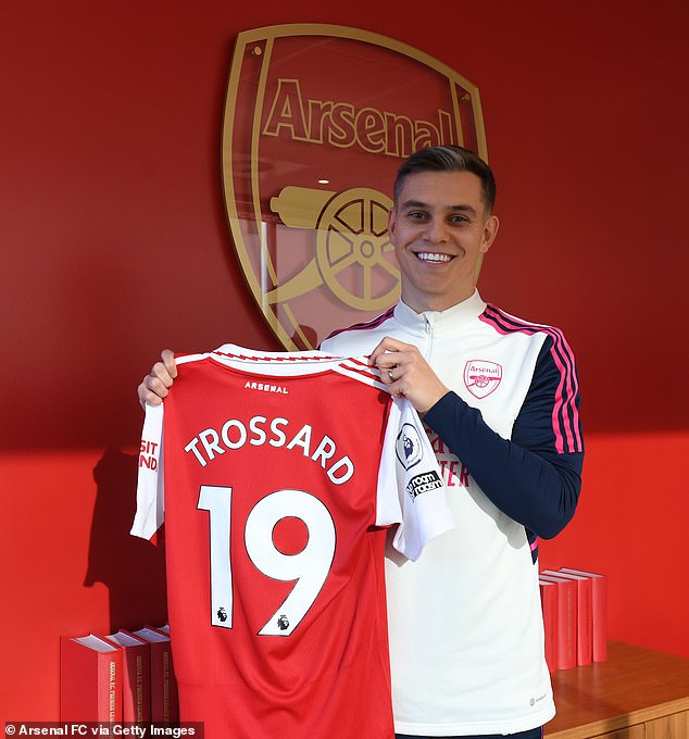Leandro Trossard has joined Arsenal from Brighton in a deal worth £27million