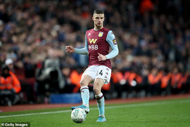 Aston Villa defender Frederic Guilbert has completed his move to Ligue 1 side Strasbourg