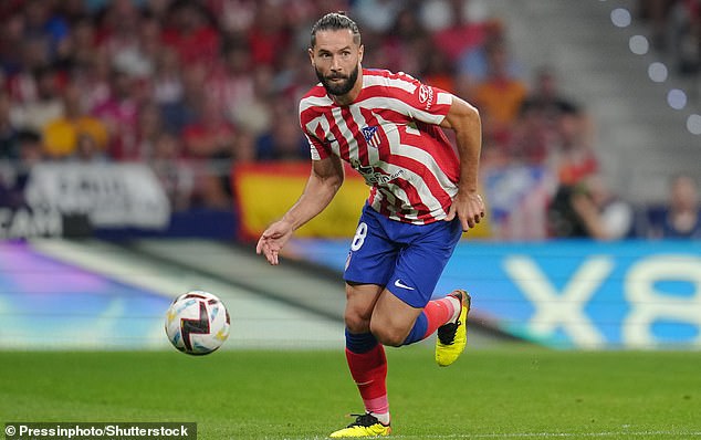 Atletico Madrid's Brazilian defender Felipe is closing in on a move to Nottingham Forest