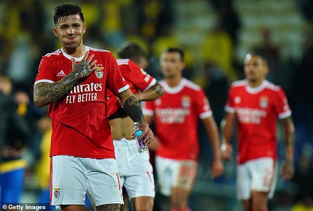 Chelsea 'offer Benfica £87m plus THREE players' for Enzo Fernandez